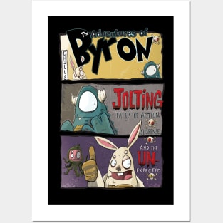 Adventures of Byron Comic book Posters and Art